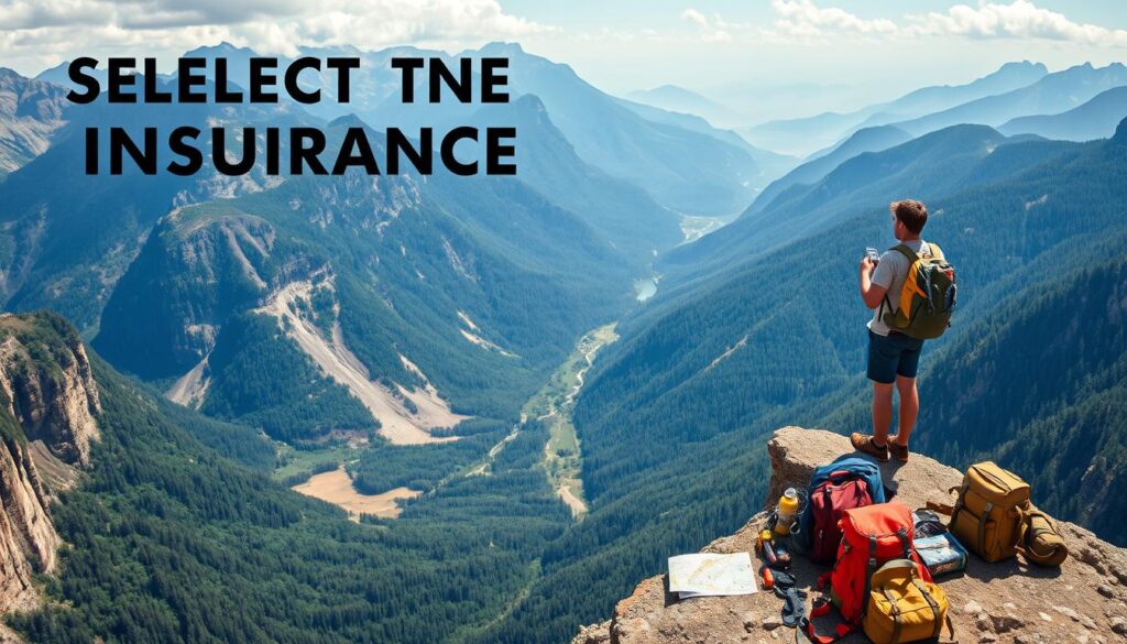 Choosing travel insurance for adventure