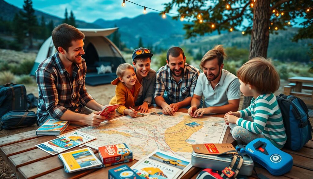 family road trip planning
