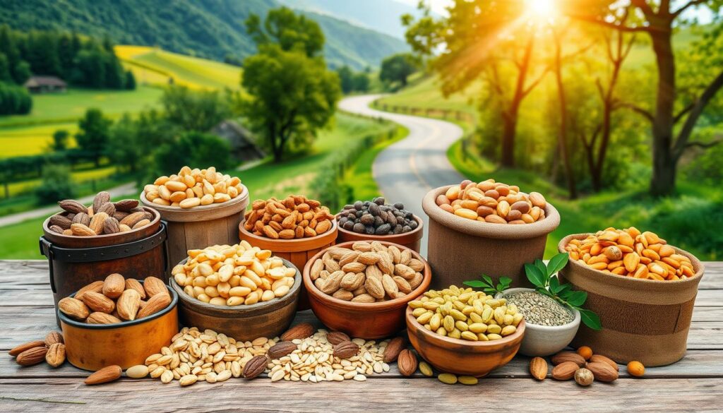 healthy nuts for travel